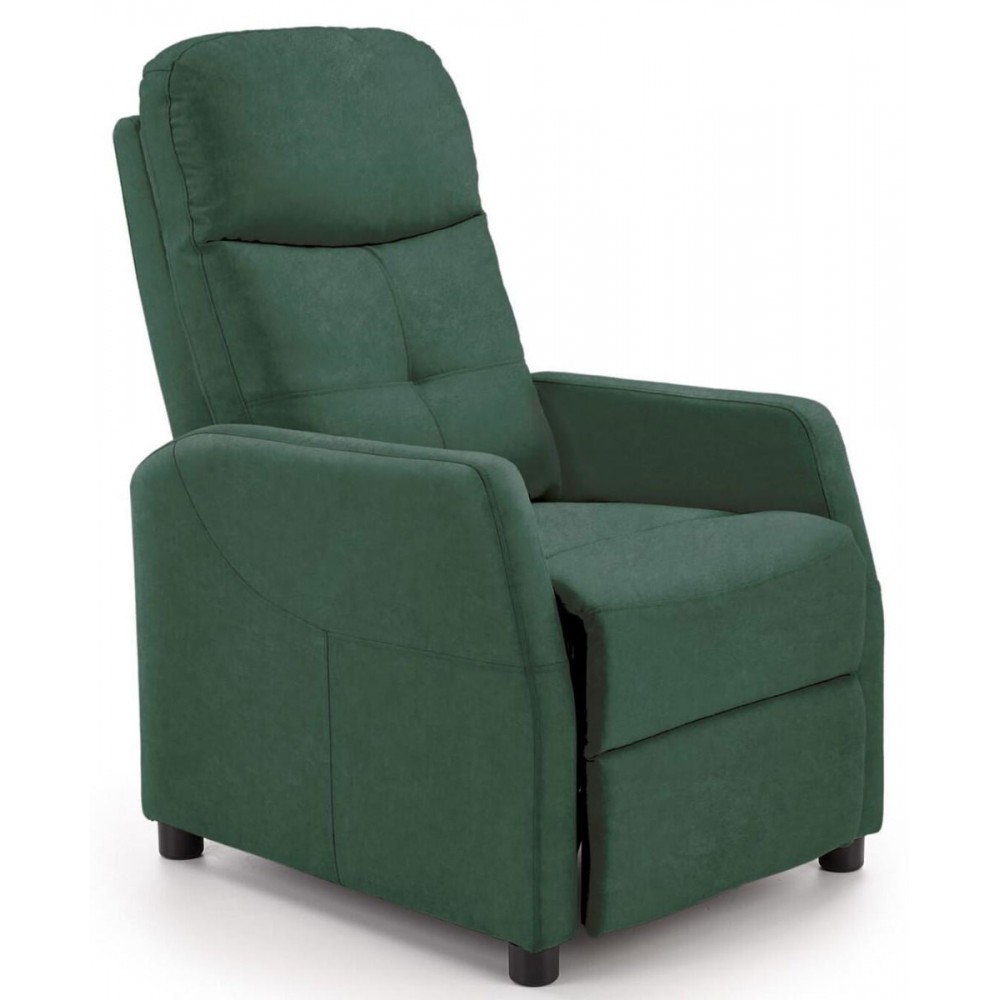 Πολυθρόνα Relax Elisia II-Prasino Skouro