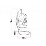 Κρεμαστή πολυθρόνα Waleris