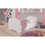 Παιδικό Κρεβάτι Belossi-140 x 70-Με προστατευτικό-Leuko 144x78x58