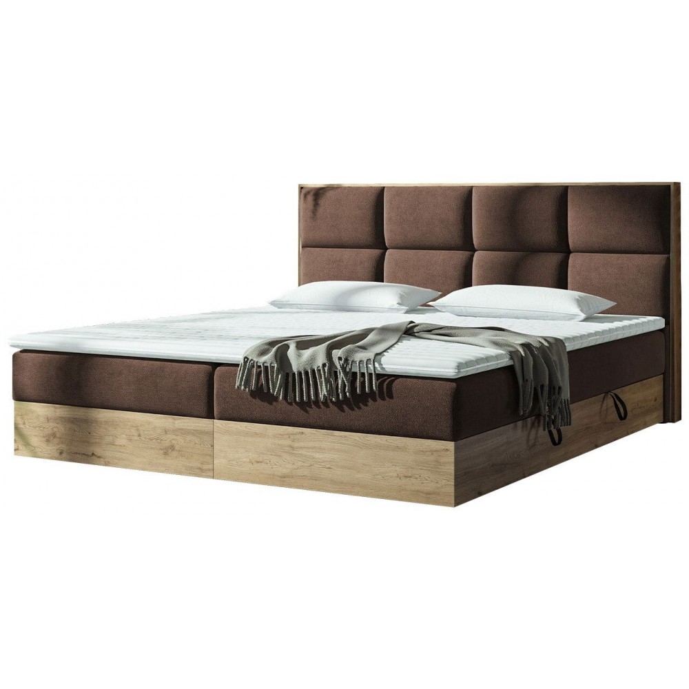 Επενδυμένο κρεβάτι Euphoria-Kafe-160 x 200