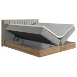 Επενδυμένο κρεβάτι Harmonica-Mpez-180 x 200