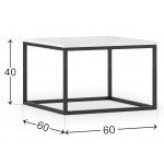 Τραπεζάκι σαλονιού Arborio-Leuko