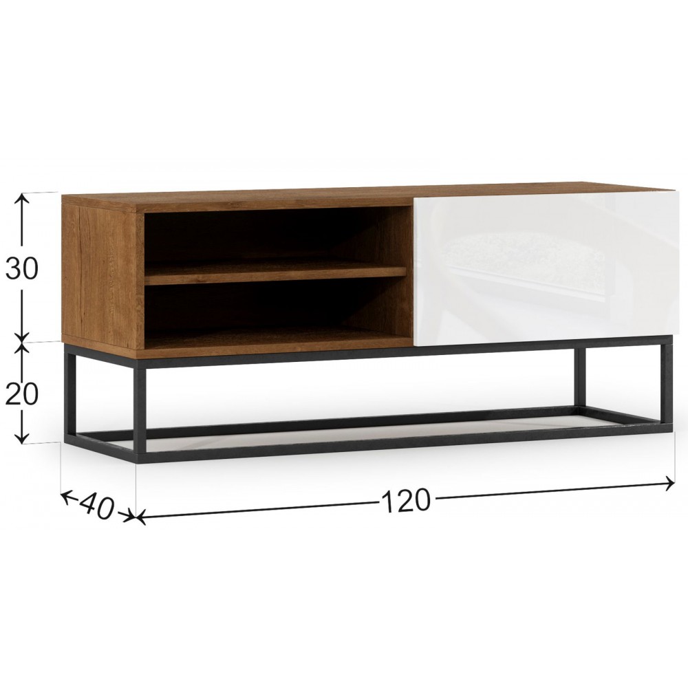 Έπιπλο τηλεόρασης Arborio-Leuko