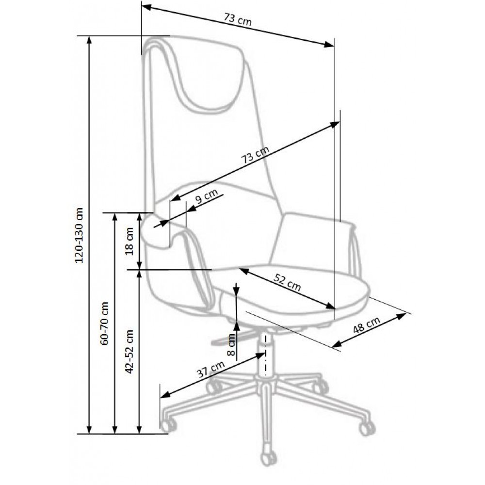 Καρέκλα Διευθυντική Alvaro