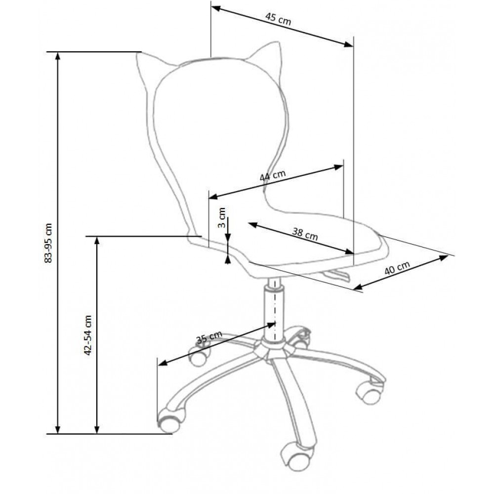 Καρέκλα γραφείου Cat