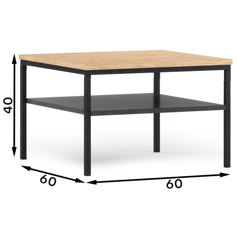 Τραπεζάκι σαλονιού Lazzy-Fusiko