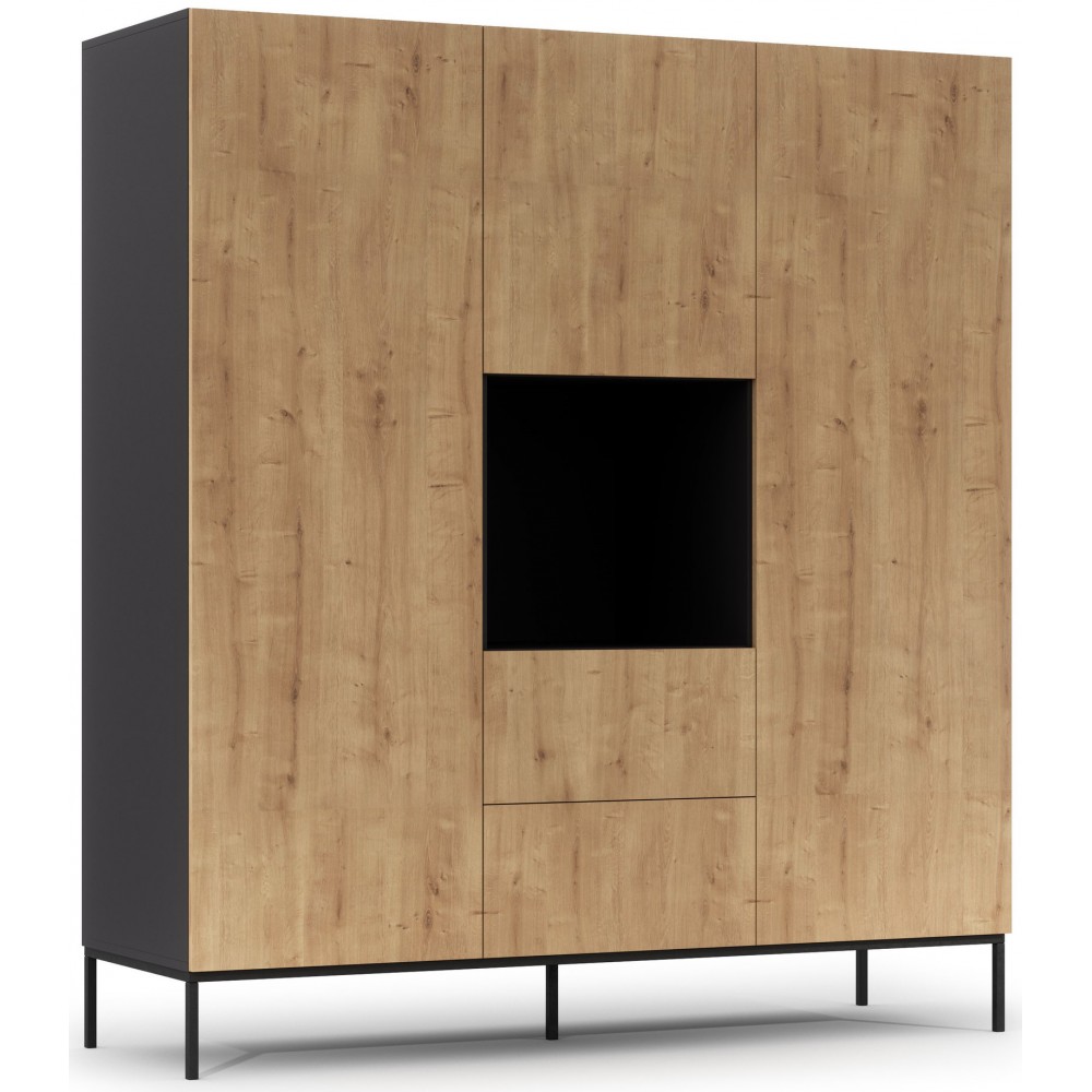 Γκαρνταρόμπα Lazzy II 135x60x200