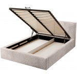 Επενδυμένο κρεβάτι Herrera-140 x 200