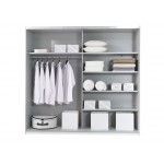 Ντουλάπα Συρόμενη Delta V-180 x 61 x 210 εκ.-Kafe Skouro