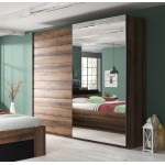 Ντουλάπα Συρόμενη Delta V-200 x 61 x 210 εκ.-Kafe Skouro