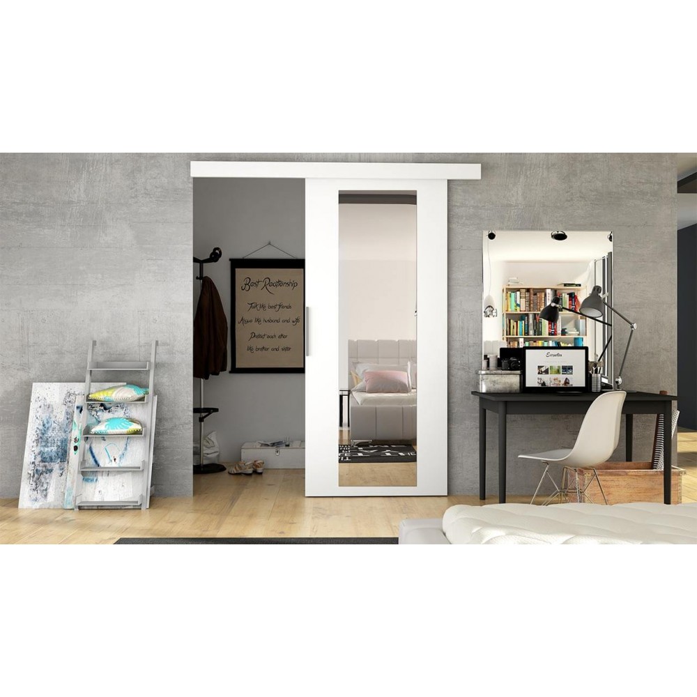 Συρόμενη πόρτα Rubi IV-Leuko