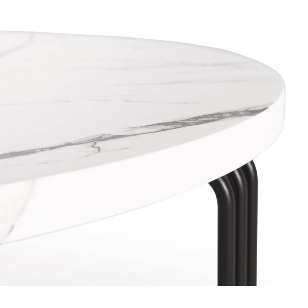 Βοηθητικό τραπέζι Atica-Διάμετρος: 55 εκ.