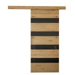 Συρόμενη πόρτα Rubi V-Fusiko-Mavro