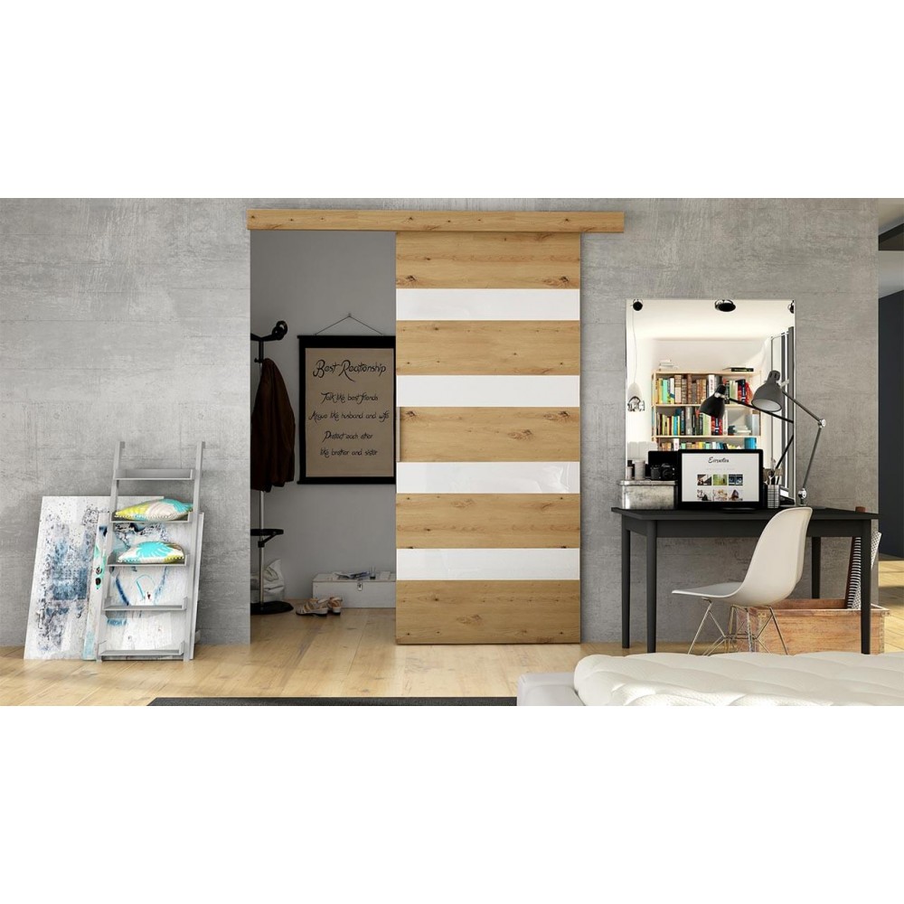 Συρόμενη πόρτα Rubi V-Fusiko-Leuko