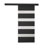 Συρόμενη πόρτα Rubi V-Mavro-Lefko