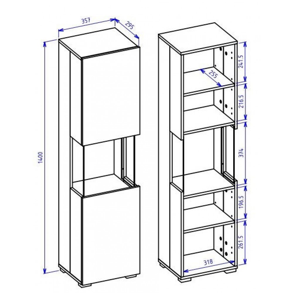 Βιτρίνα Fairy 5-Fusiko
