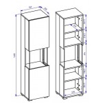 Βιτρίνα Fairy 5-Fusiko