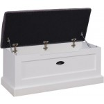Αποθηκευτικό σκαμπό Sveri-Leuko - Gkri 100x42x41