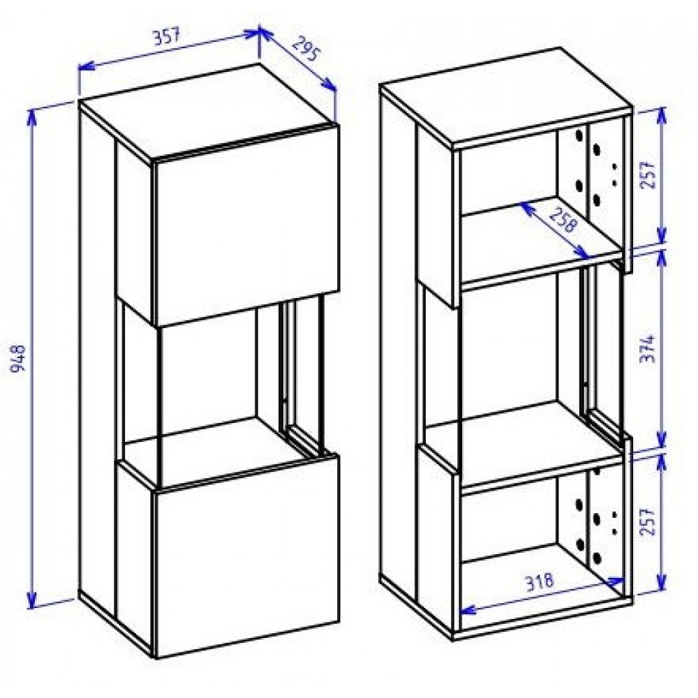 Βιτρίνα Fairy 7-Leuko