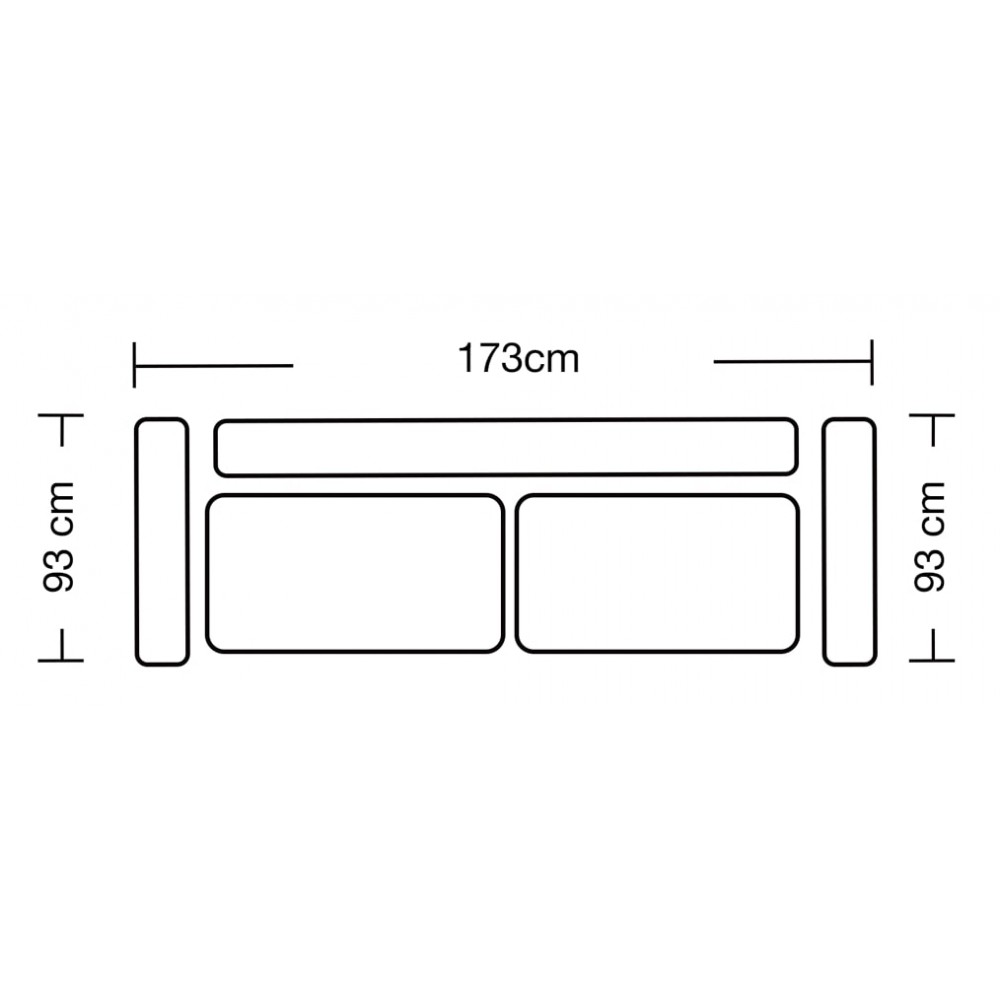Καναπές Verona διθέσιος-Mpez