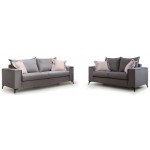 Σετ καναπέδες Verona -Gkri Skouro