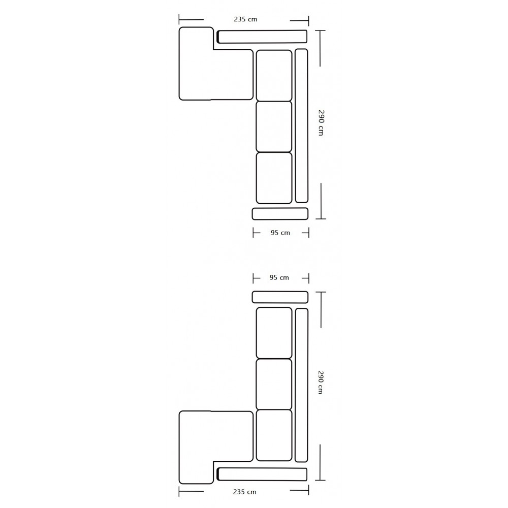 Γωνιακός καναπές Pedro-Mpez-Δεξιά