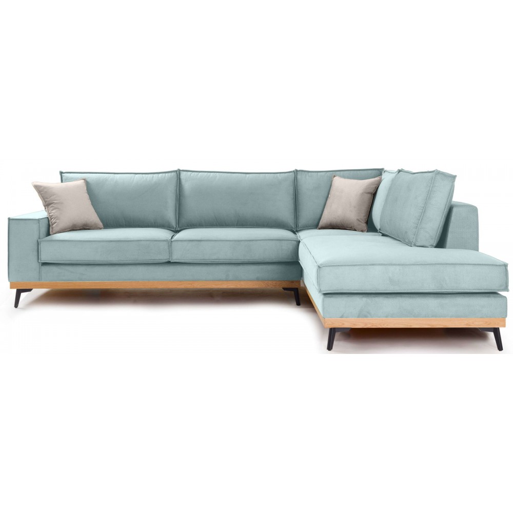 Γωνιακός καναπές Pedro-Menta-Δεξιά