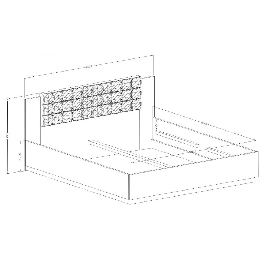 Κρεβάτι Sigon-Fusiko-180 x 200