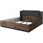 Κρεβάτι Sigon-Kafe Skouro-160 x 200