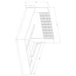 Κρεβάτι Sigon-Kafe Skouro-180 x 200