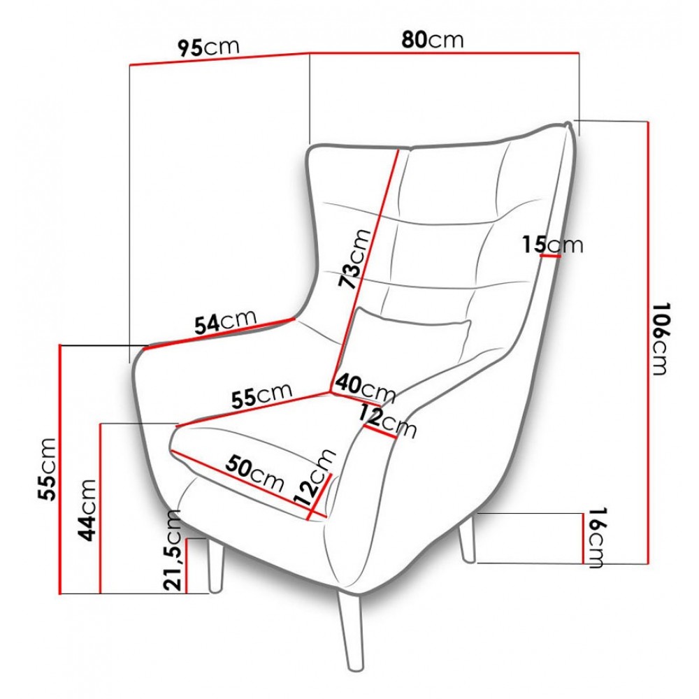 Πολυθρόνα Estjano-Mpez