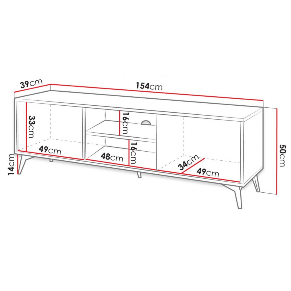 Έπιπλο τηλεόρασης Jasmine