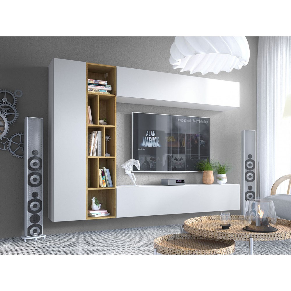 Σύνθετο σαλονιού Kodita-Leuko