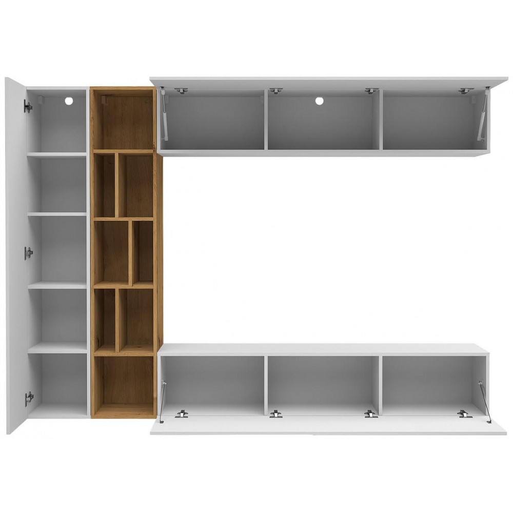 Σύνθετο σαλονιού Kodita-Leuko