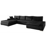 Γωνιακός καναπές Caro-Grafitis