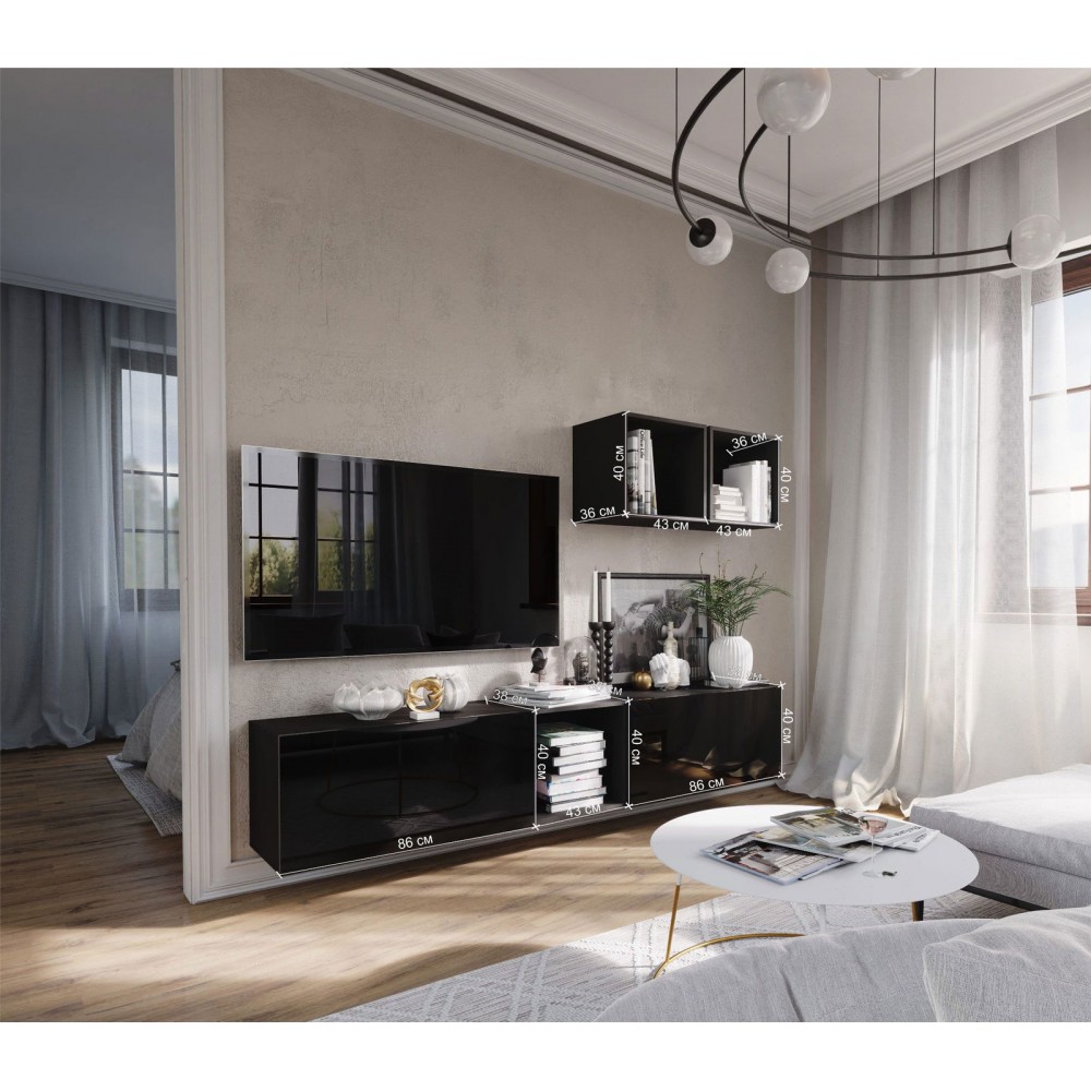 Σύνθετο σαλονιού Huarez-Mauro