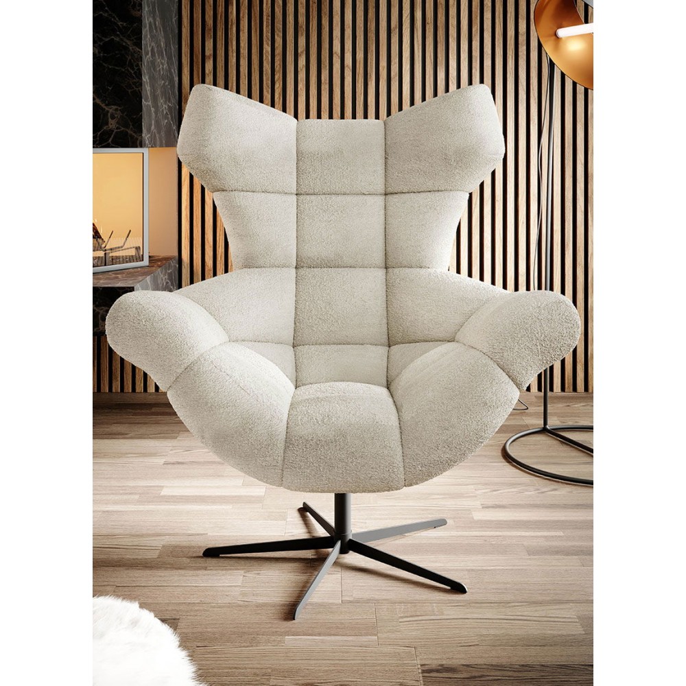 Πολυθρόνα Relax Sensual-Krem