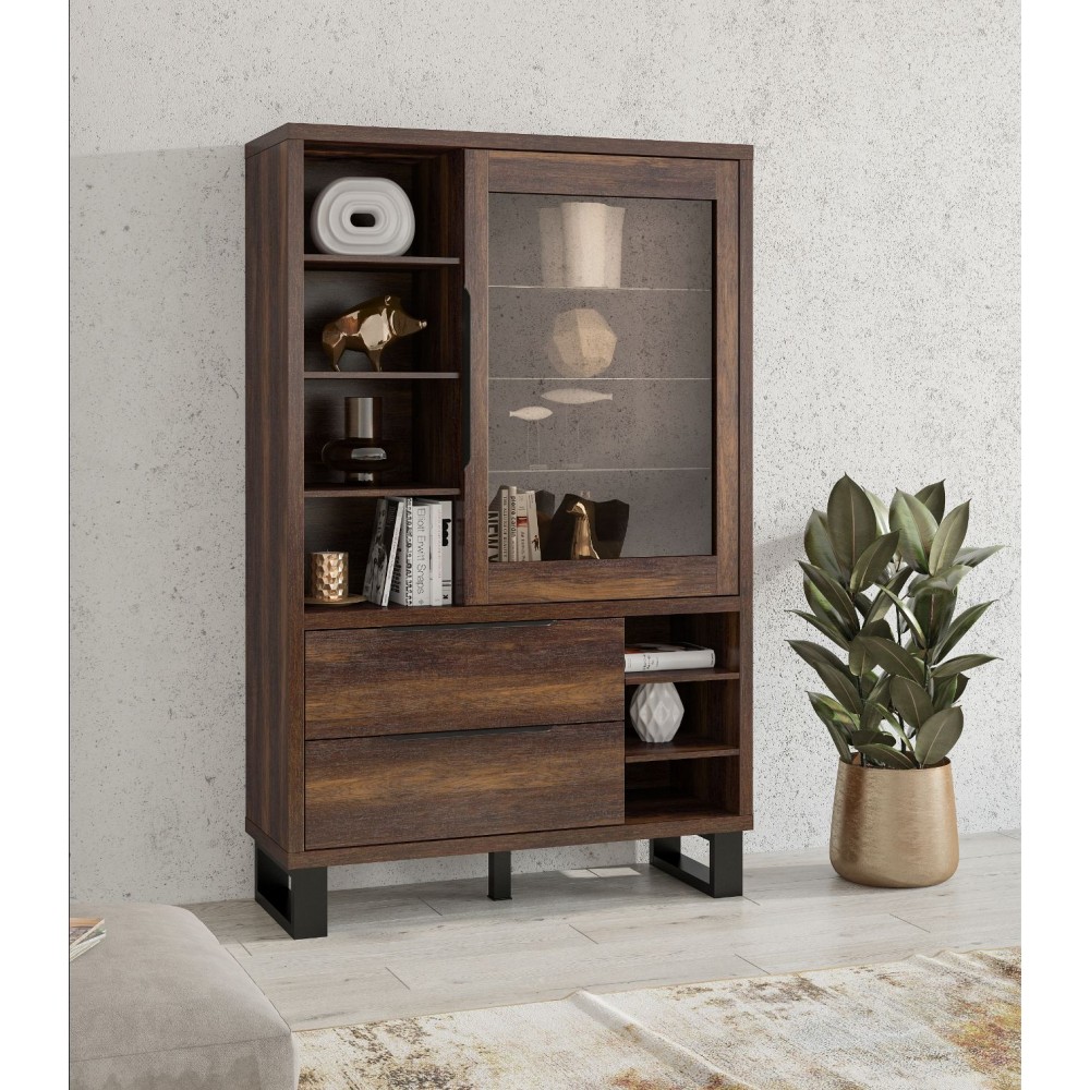 Βιτρίνα Halley 1D2D 120x45x190