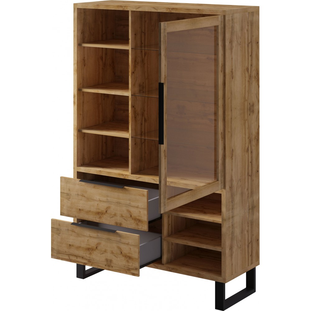 Βιτρίνα Halley 1D2D 120x45x190