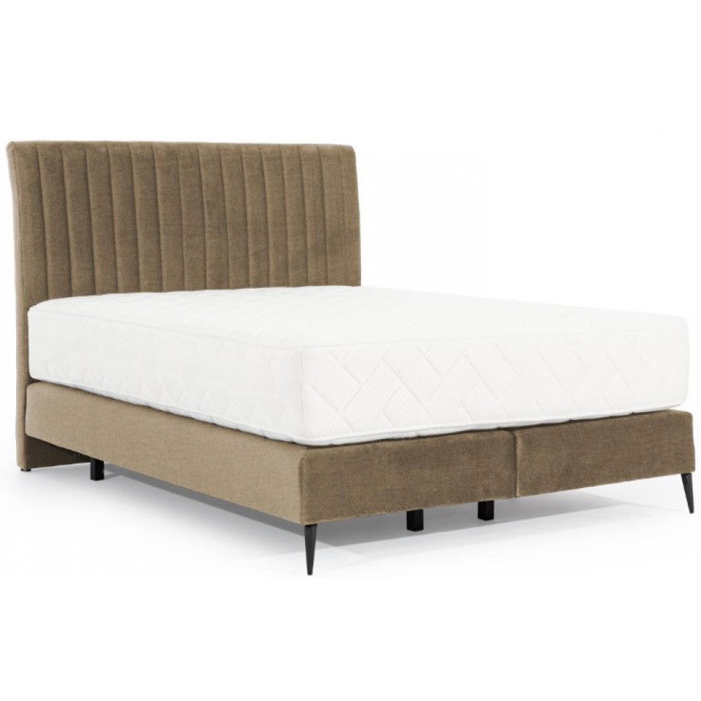 Επενδυμένο κρεβάτι Ivy με στρώμα-Mpez-180 x 200 εκ.