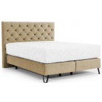 Επενδυμένο κρεβάτι Vanessa με στρώμα-Mpez-160 x 200 εκ.