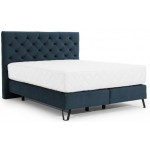 Επενδυμένο κρεβάτι Vanessa με στρώμα-Mple-160 x 200 εκ.