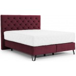 Επενδυμένο κρεβάτι Vanessa με στρώμα-Mporntw-180 x 200 εκ.