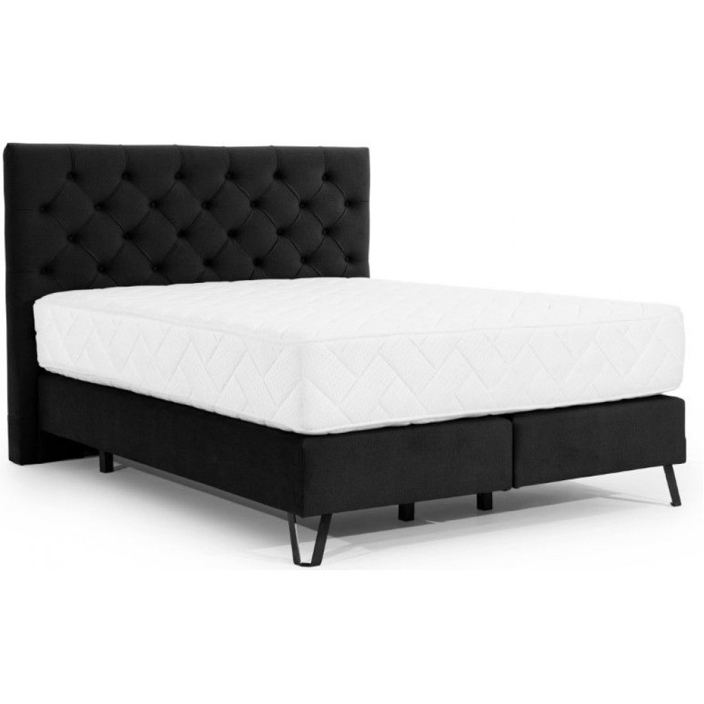 Επενδυμένο κρεβάτι Vanessa με στρώμα-Mauro-160 x 200 εκ.