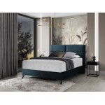 Επενδυμένο κρεβάτι Simon με στρώμα-Mple-160 x 200 x 18