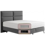 Επενδυμένο κρεβάτι Simon με στρώμα-Mporntw-160 x 200 x 18