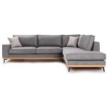 Γωνιακός καναπές Pedro-Gkri Skouro-Δεξιά