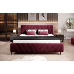 Επενδυμένο κρεβάτι Calisty-Mporntw-160 x 200