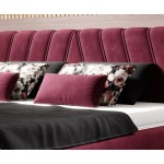 Επενδυμένο κρεβάτι Calisty-Mporntw-160 x 200