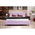 Επενδυμένο κρεβάτι Calisty-Roz-140 x 200